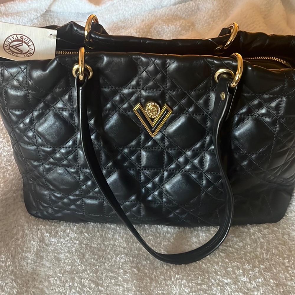 Black Orlandi, Valentino bag NWT